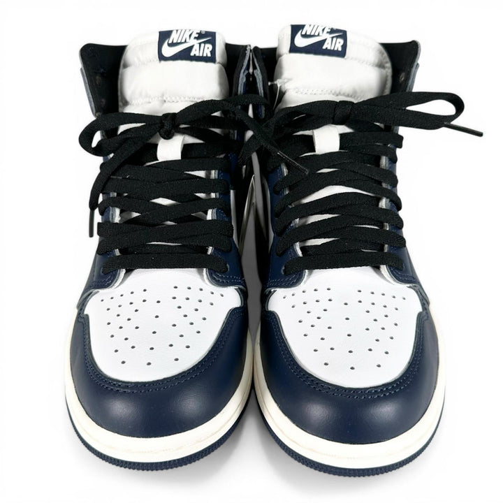 Pristine NIKE High cut sneakers Air Jordan 1 Retro High OG Air Jordan Navy mens