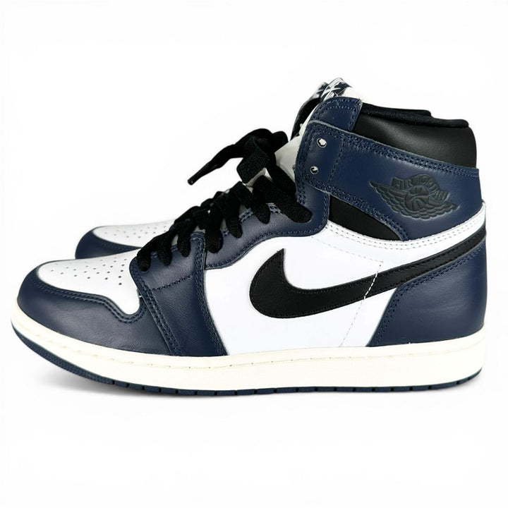 Pristine NIKE High cut sneakers Air Jordan 1 Retro High OG Air Jordan Navy mens