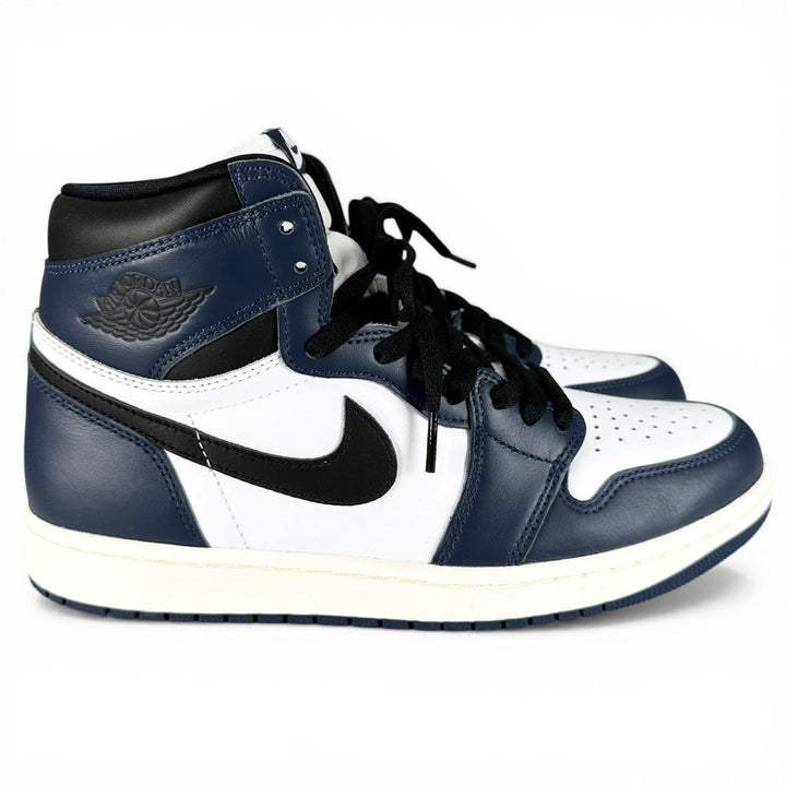 Pristine NIKE High cut sneakers Air Jordan 1 Retro High OG Air Jordan Navy mens