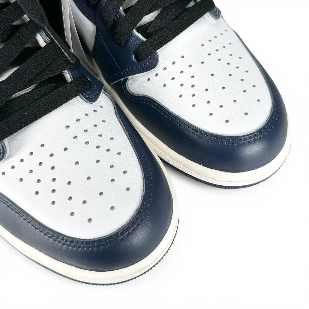 Pristine NIKE High cut sneakers Air Jordan 1 Retro High OG Air Jordan Navy mens