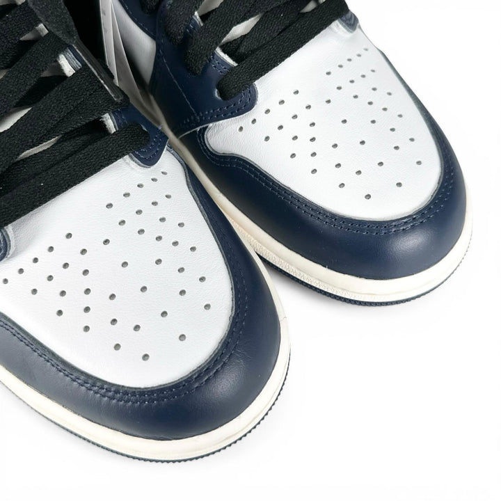 Pristine NIKE High cut sneakers Air Jordan 1 Retro High OG Air Jordan Navy mens