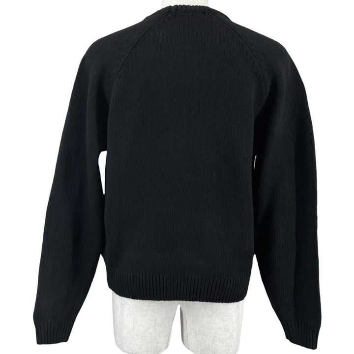 Great Supreme sweater Flocked Logo Sweater Flock logo crew neck wool S