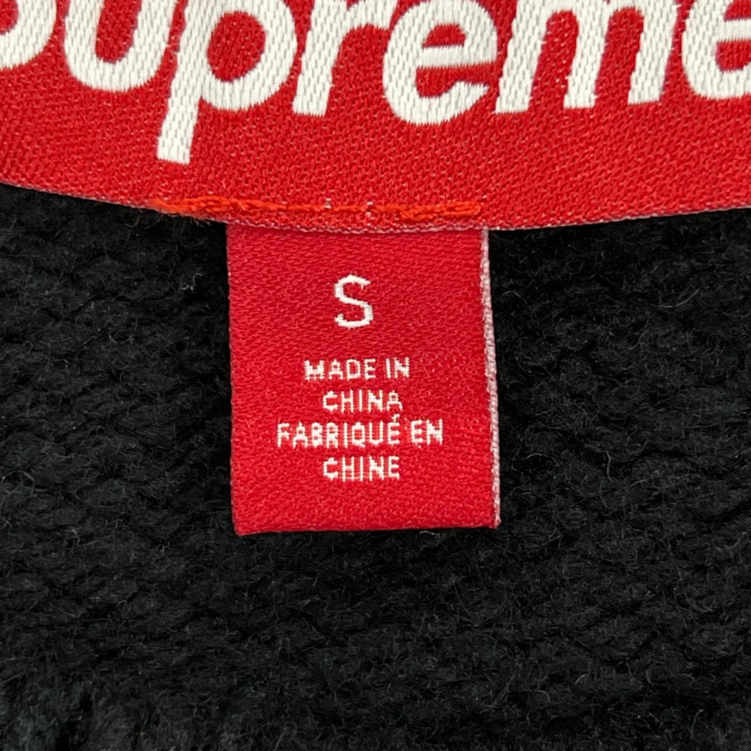 Great Supreme sweater Flocked Logo Sweater Flock logo crew neck wool S