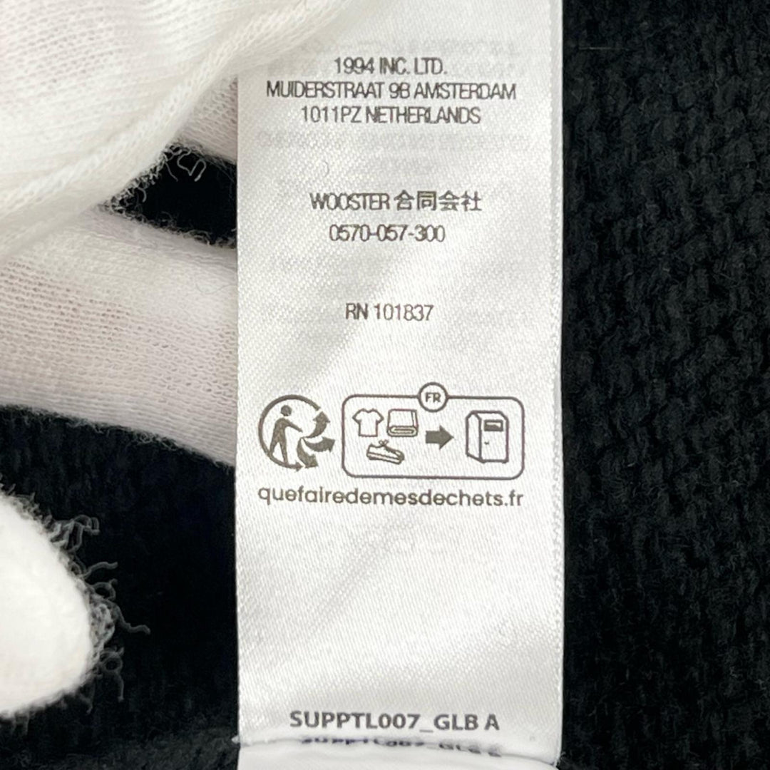 Great Supreme sweater Flocked Logo Sweater Flock logo crew neck wool S