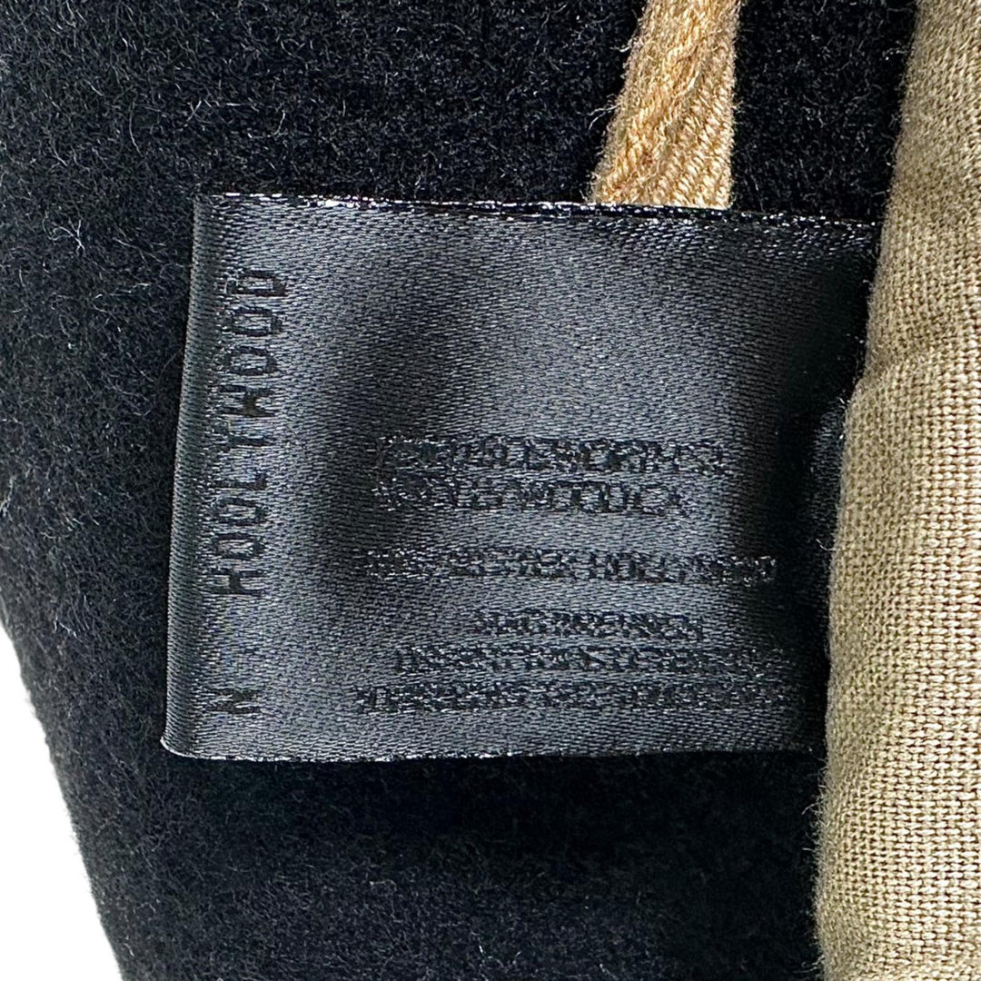 Great N.HOOLYWOOD GLOVER ALL Duffel coat With hood black wool Women 36