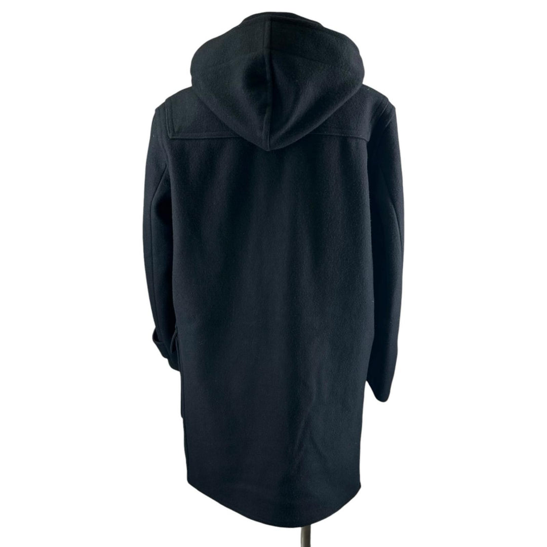 Great N.HOOLYWOOD GLOVER ALL Duffel coat With hood black wool Women 36