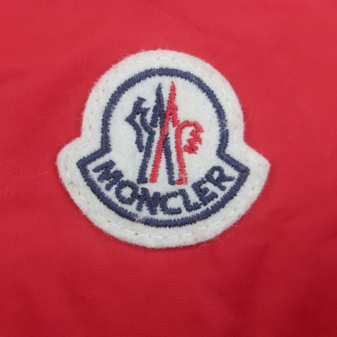 Great MONCLER Jacket CARDIGAN TORICOT Red cotton mens S