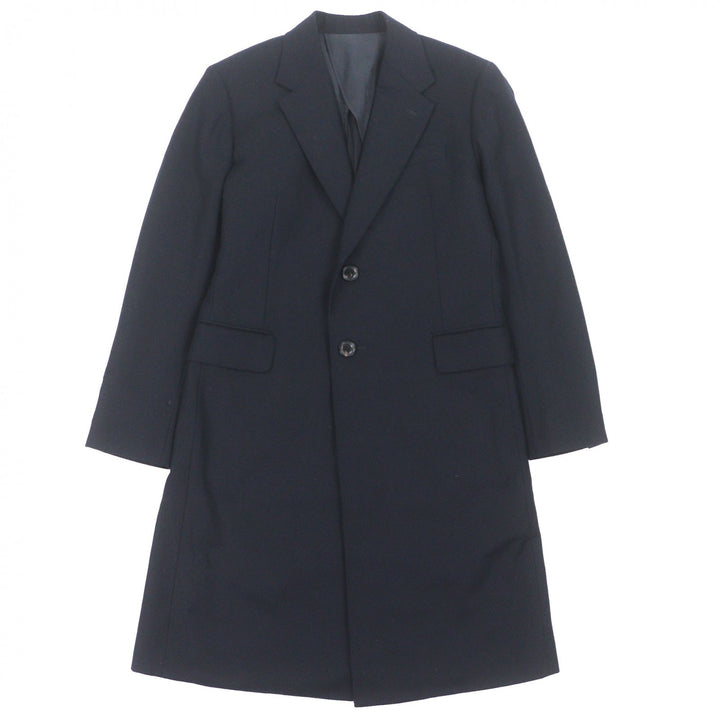 Excellent cantate Chester coat single Navy wool mens 46 17AWCA054