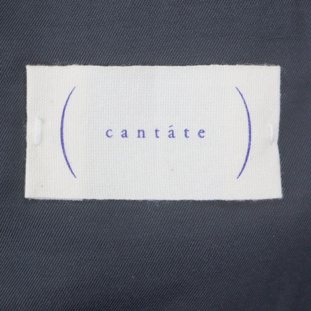 Excellent cantate Chester coat single Navy wool mens 46 17AWCA054