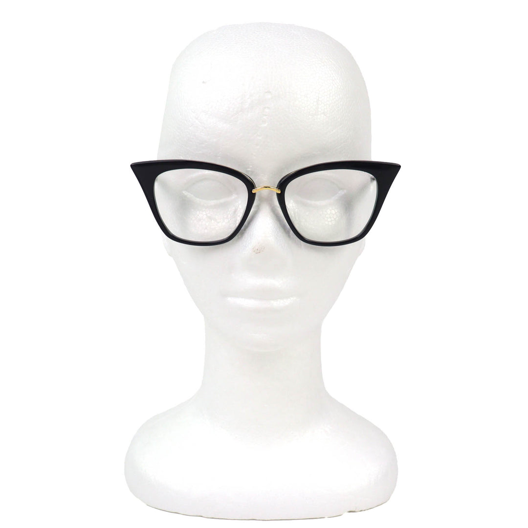 Excellent DITA Glasses REBELLA Cat eye Dark navy mens DRX-3031