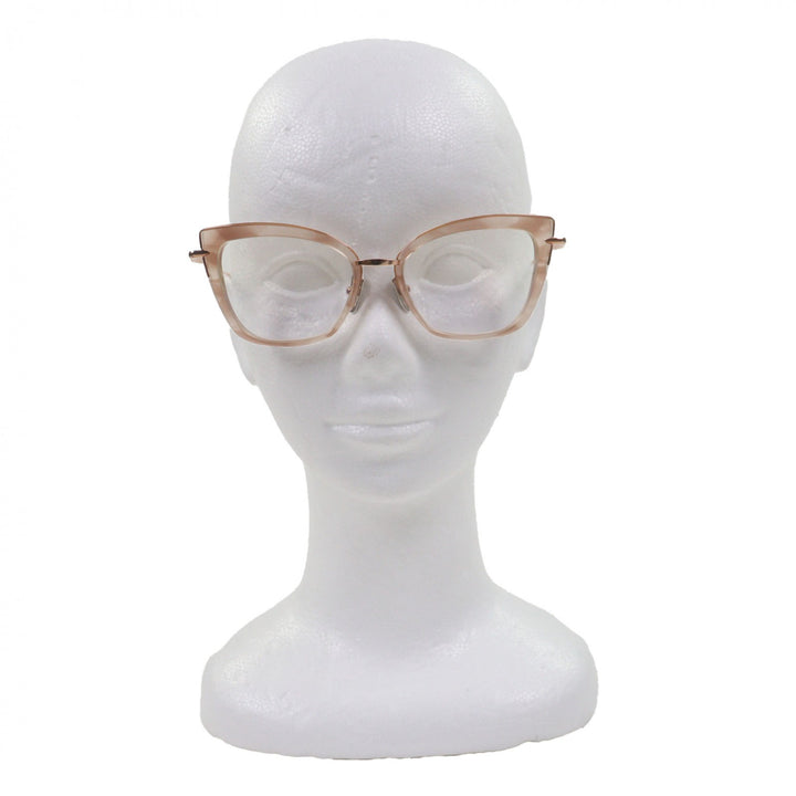Pristine DITA Glasses AMORLY Cat eye Clear beige ー mens DTX408