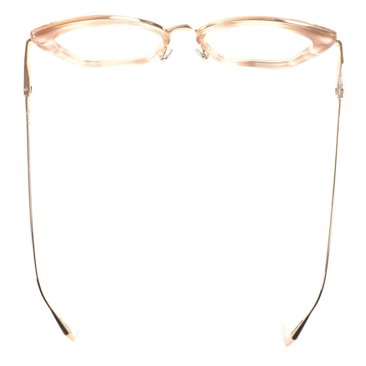 Pristine DITA Glasses AMORLY Cat eye Clear beige ー mens DTX408