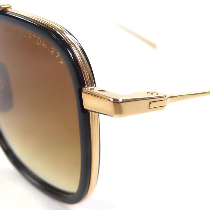 Pristine DITA sunglasses ARTOA 27.X Two Bridges black mens DTS474