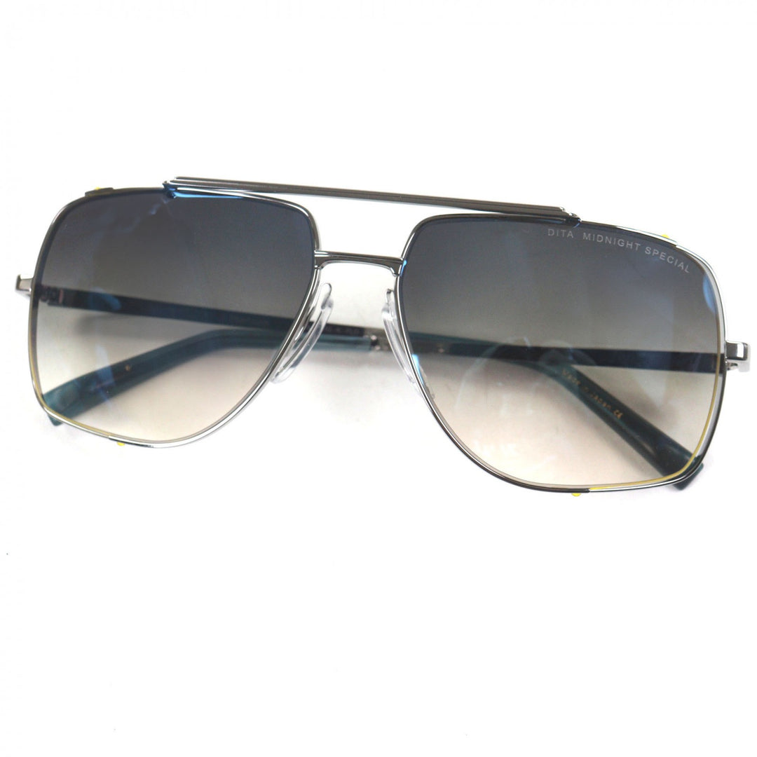 Pristine DITA sunglasses MIDNIGHT SPECIAL Two Bridges Silver mens DRX2010