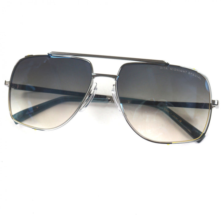 Pristine DITA sunglasses MIDNIGHT SPECIAL Two Bridges Silver mens DRX2010