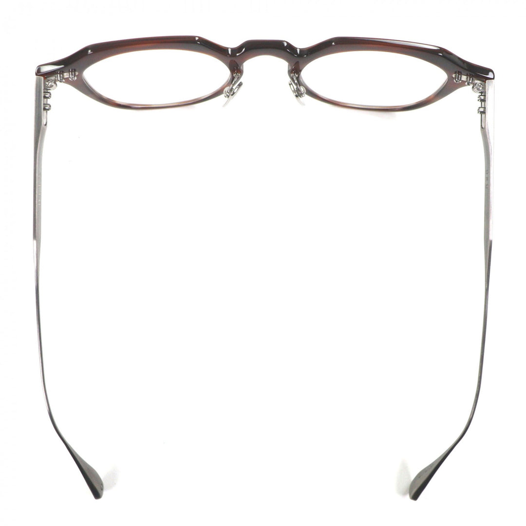 Pristine DITA Glasses OKU Marble Pattern Brown mens DTX419