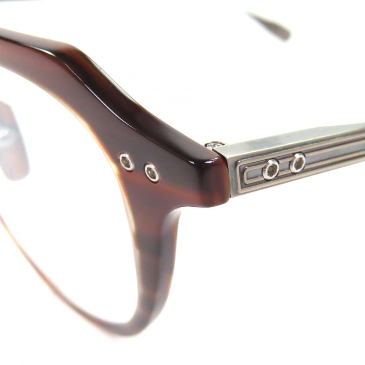 Pristine DITA Glasses OKU Marble Pattern Brown mens DTX419