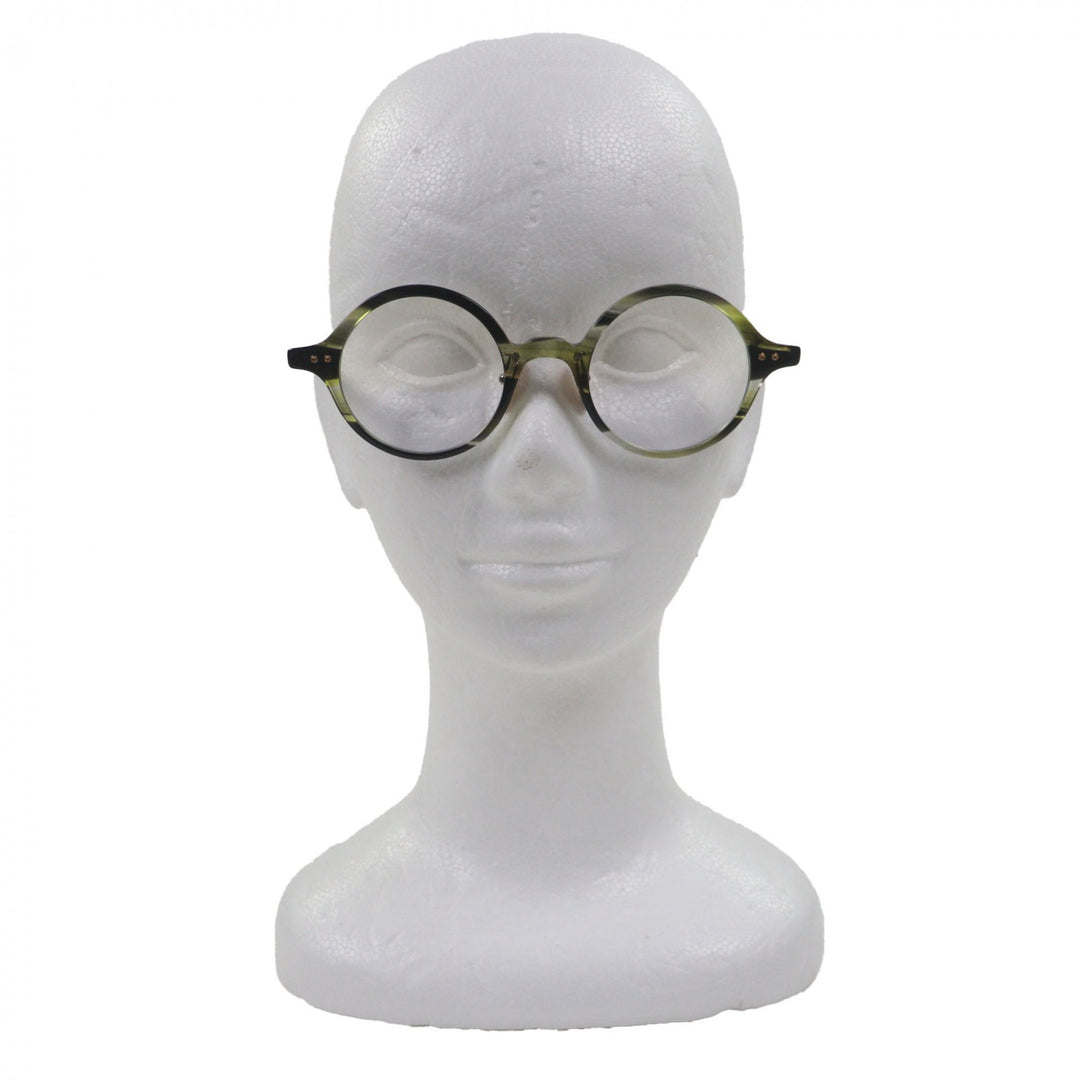Pristine DITA Glasses ALATARA Aratara Marble Round Clear green mens DTX469
