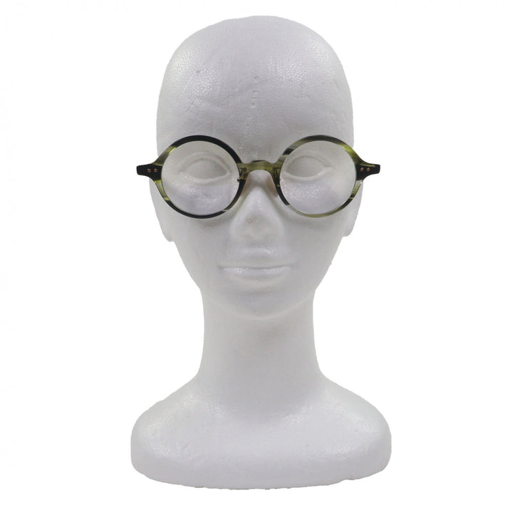Pristine DITA Glasses ALATARA Aratara Marble Round Clear green mens DTX469