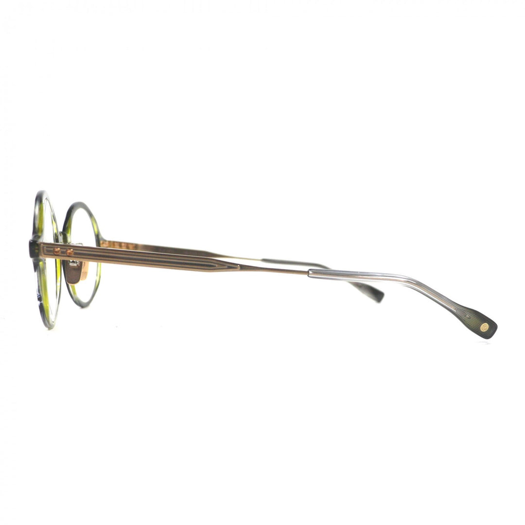 Pristine DITA Glasses ALATARA Aratara Marble Round Clear green mens DTX469