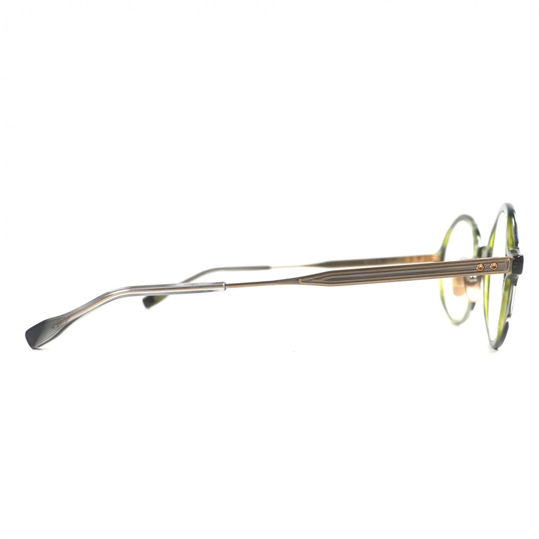 Pristine DITA Glasses ALATARA Aratara Marble Round Clear green mens DTX469
