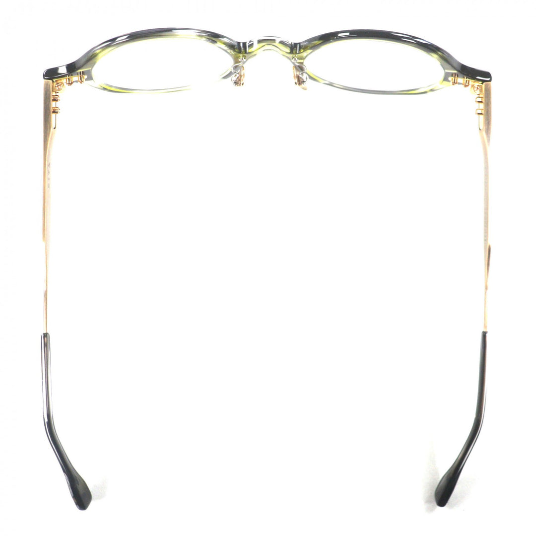 Pristine DITA Glasses ALATARA Aratara Marble Round Clear green mens DTX469