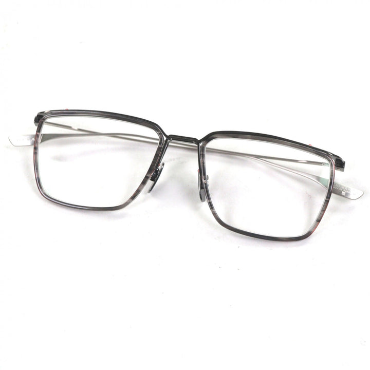 Pristine DITA Glasses SCHEMA-ONE Marble Square Wellington Clear gray mens DTX106