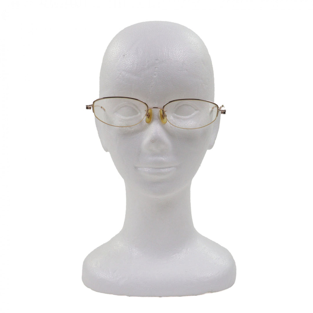 Good LOEWE Glasses Half rim gold 18K Pink Gold mens