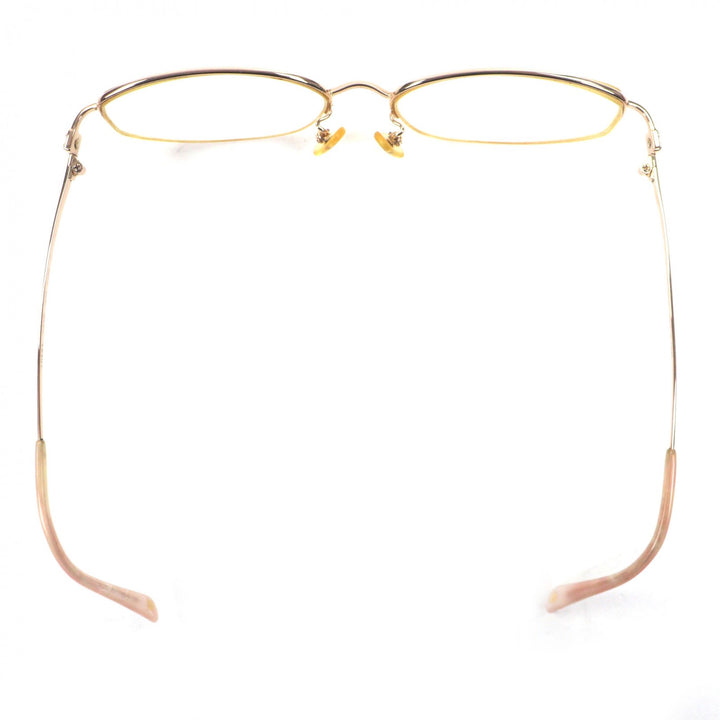Good LOEWE Glasses Half rim gold 18K Pink Gold mens