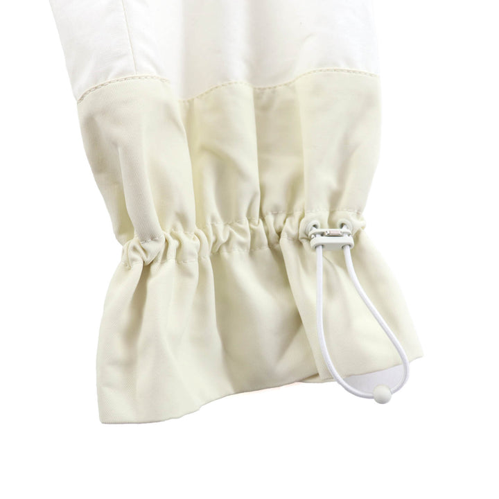Pristine HERMES coat Ivory cotton Women 36 3E0170DP
