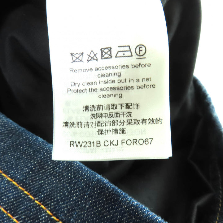 Excellent LOUIS VUITTON one piece Indigo cotton Women 34