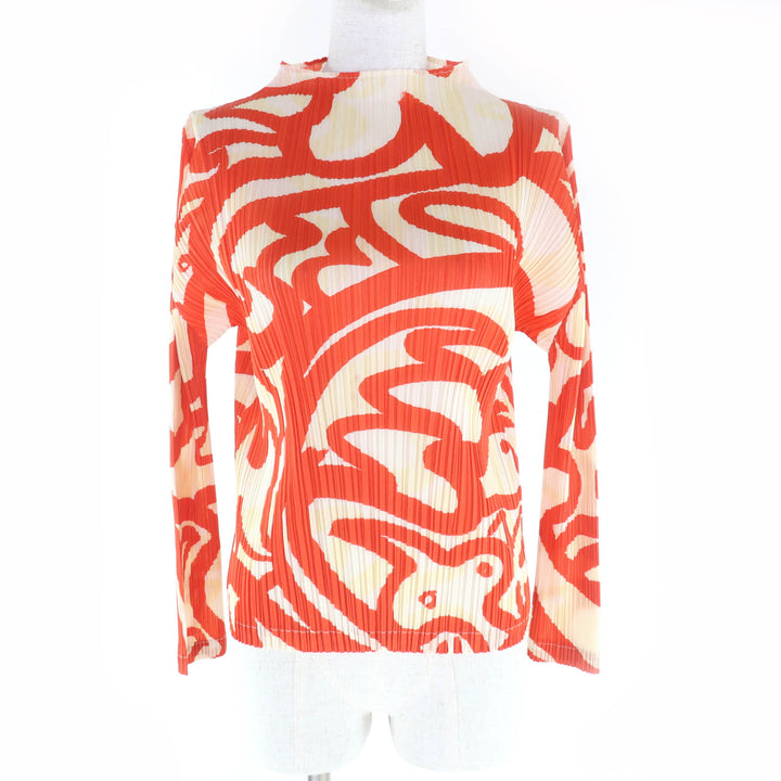 Excellent PLEATS PLEASE T-shirt Multi polyester Women 3 PP33JK711
