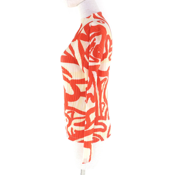 Excellent PLEATS PLEASE T-shirt Multi polyester Women 3 PP33JK711