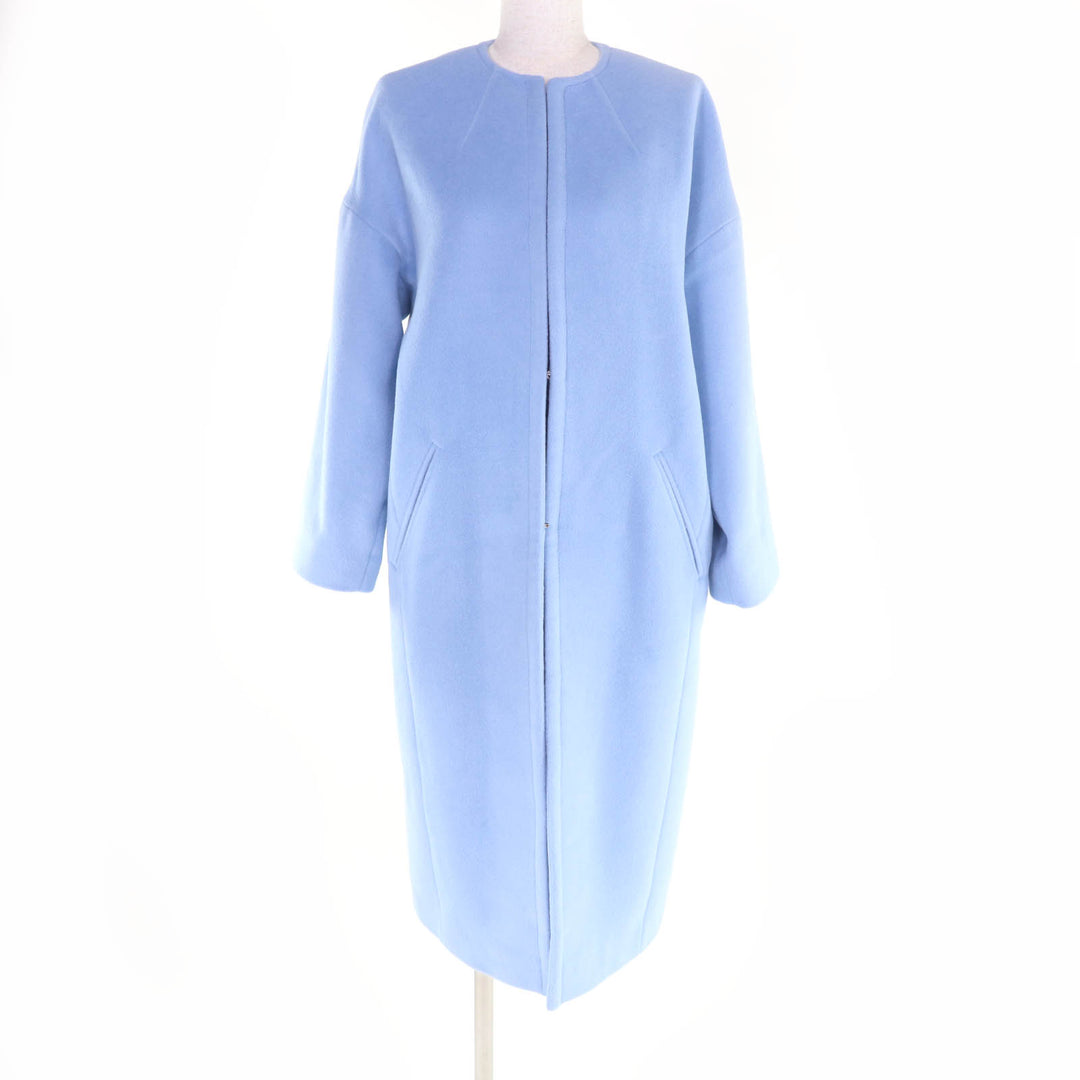 Excellent TAGLIATORE coat TESSA No color Light blue Angola 40