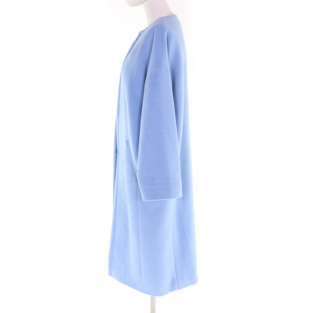 Excellent TAGLIATORE coat TESSA No color Light blue Angola 40