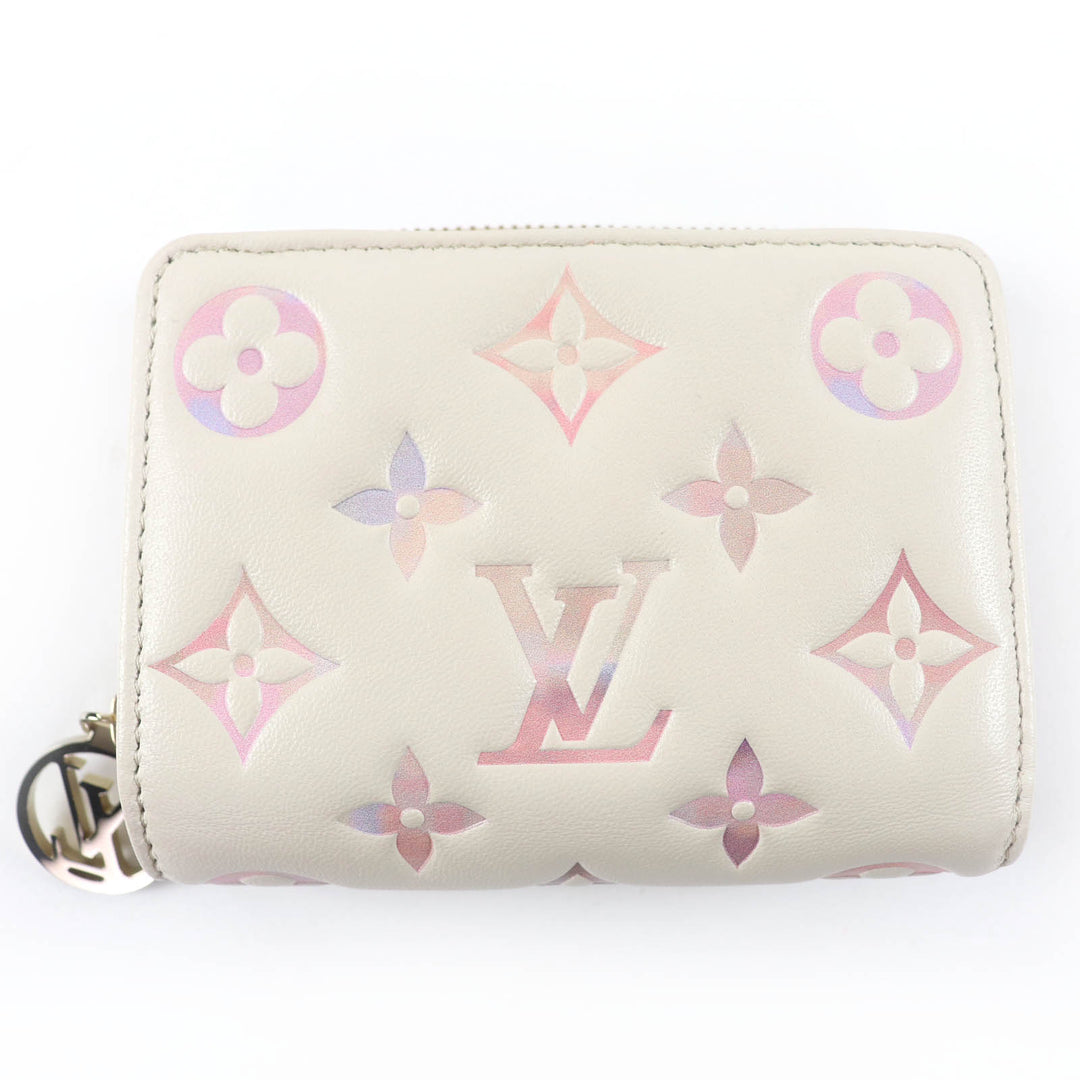 Excellent LOUIS VUITTON Wallet LV Portefeuille・Loup monogram croissant M25601