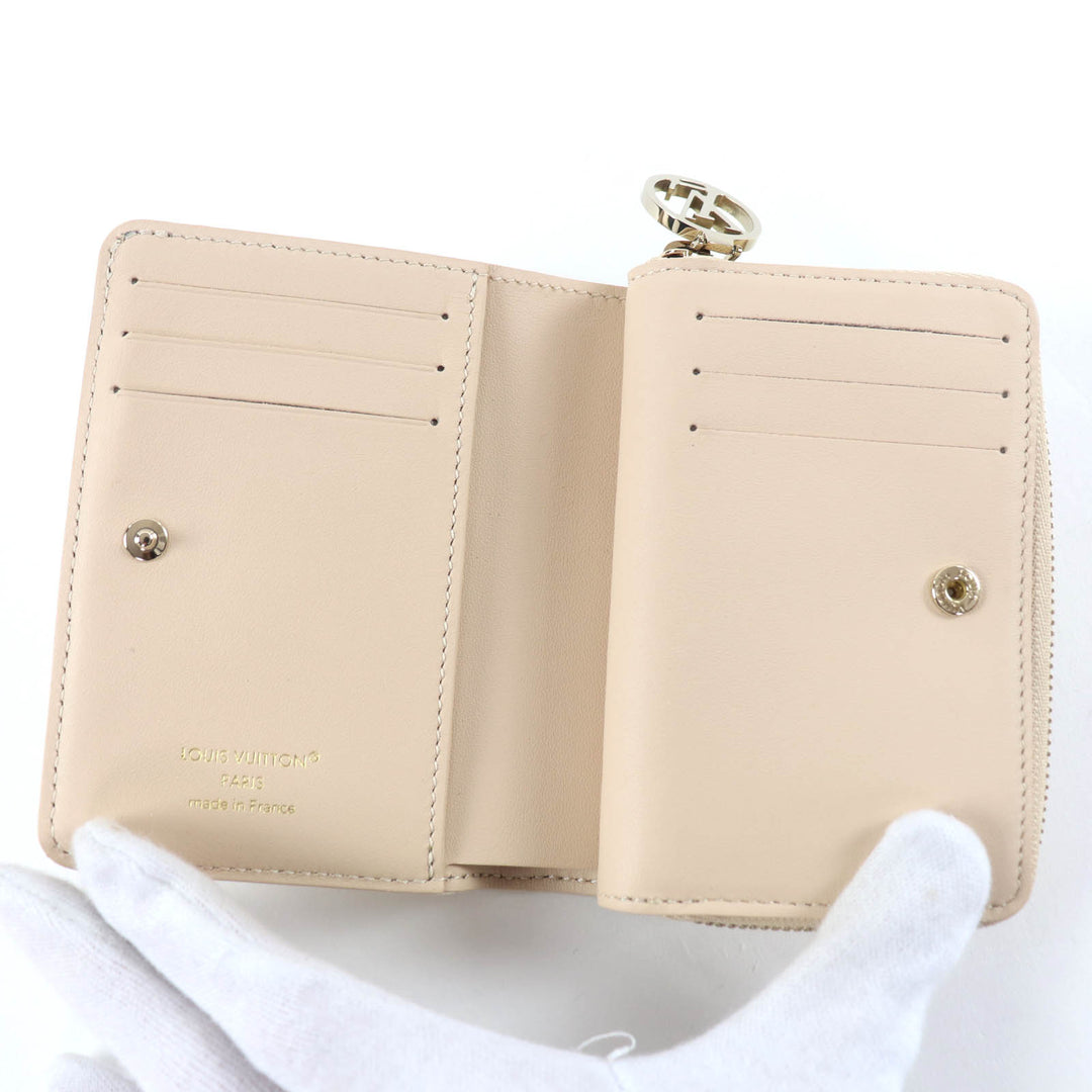 Excellent LOUIS VUITTON Wallet LV Portefeuille・Loup monogram croissant M25601