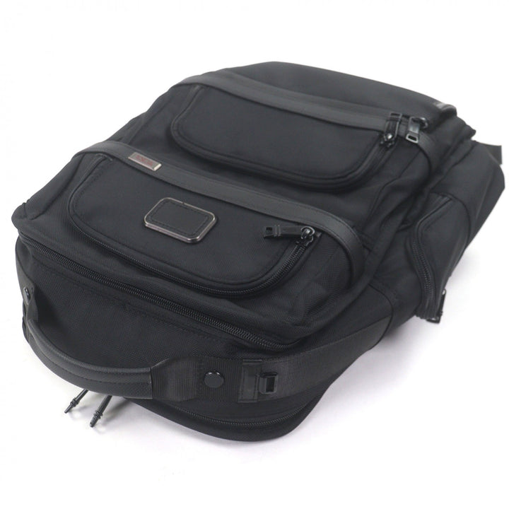 Excellent TUMI Backpack Daypack ALPHA3 T-PASS Business Backpack black Ballistic