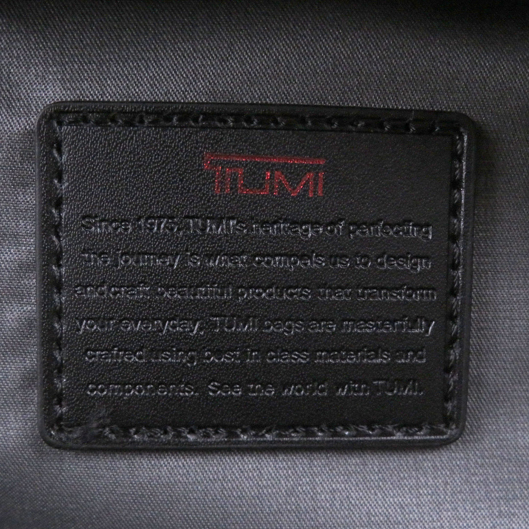 Excellent TUMI Backpack Daypack ALPHA3 T-PASS Business Backpack black Ballistic