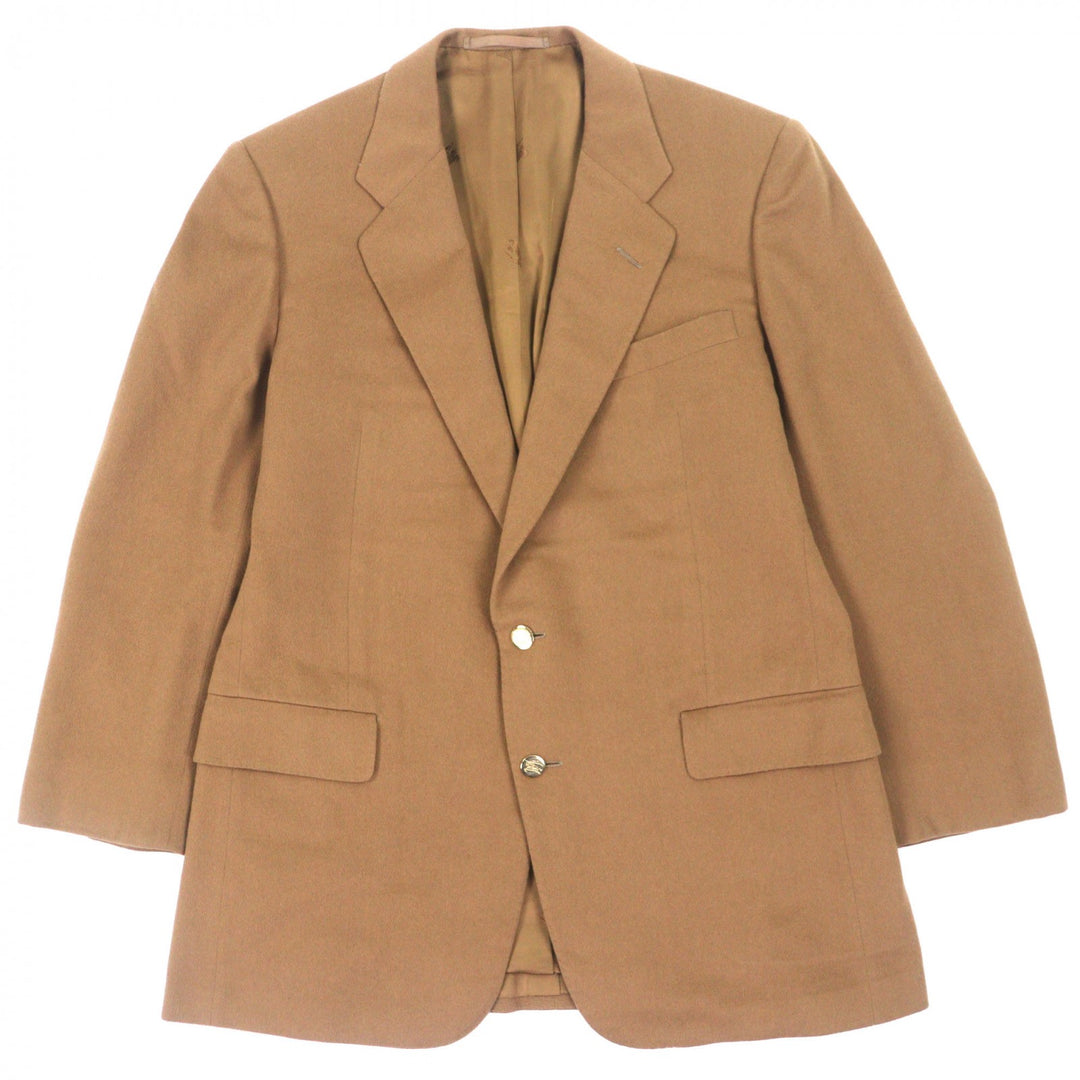 Great Burberrys tailored jacket Camel cashmere mens