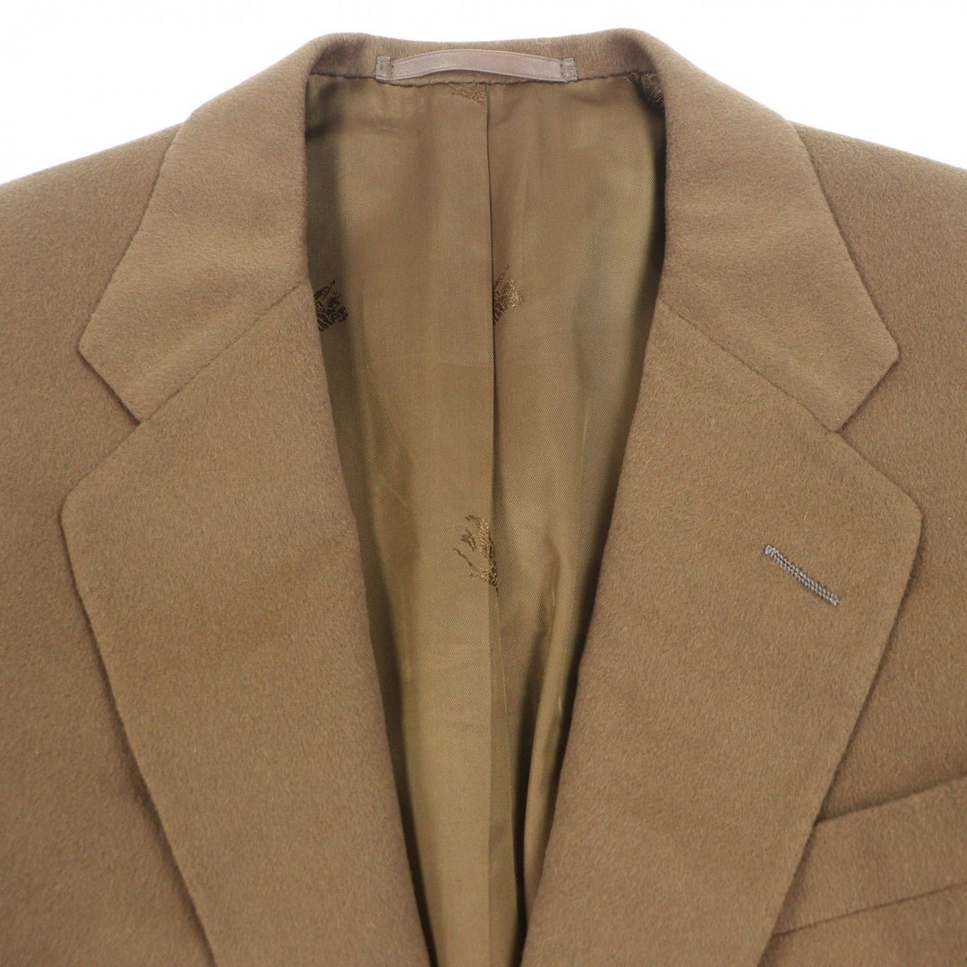 Great Burberrys tailored jacket Camel cashmere mens