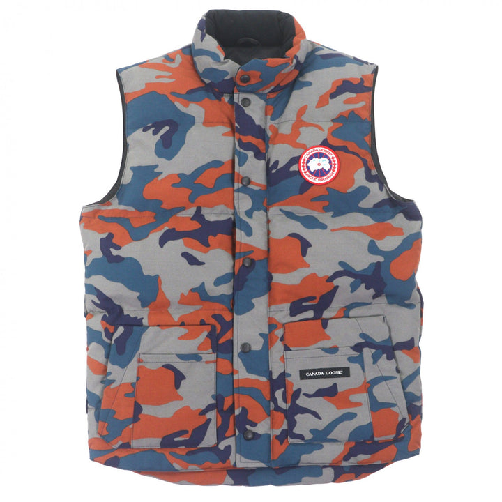 Excellent CANADA GOOSE Down vest multicolor polyester mens M 4154MP