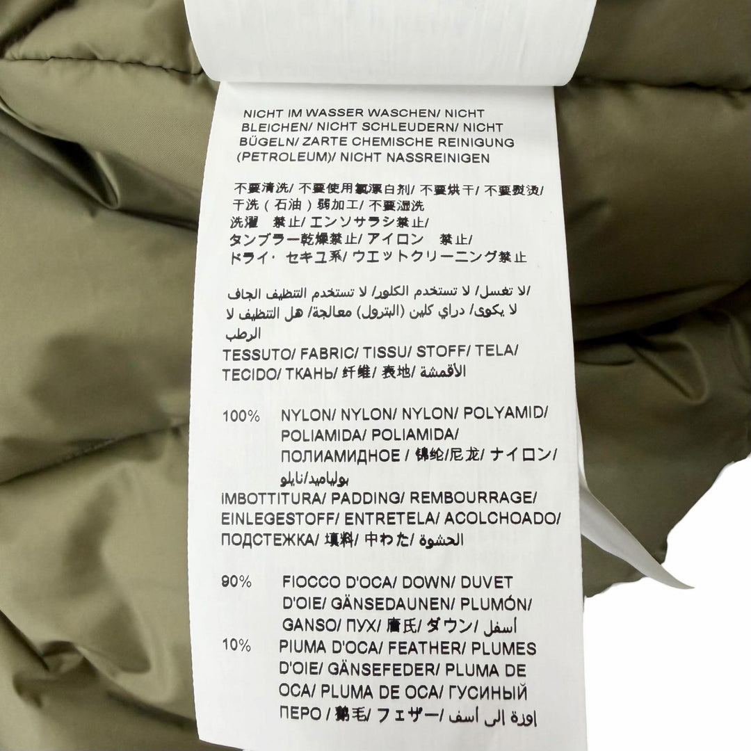 Pristine TATRAS Down jacket TOHLIMO Hooded khaki Nylon mens MTLA24A4196-D