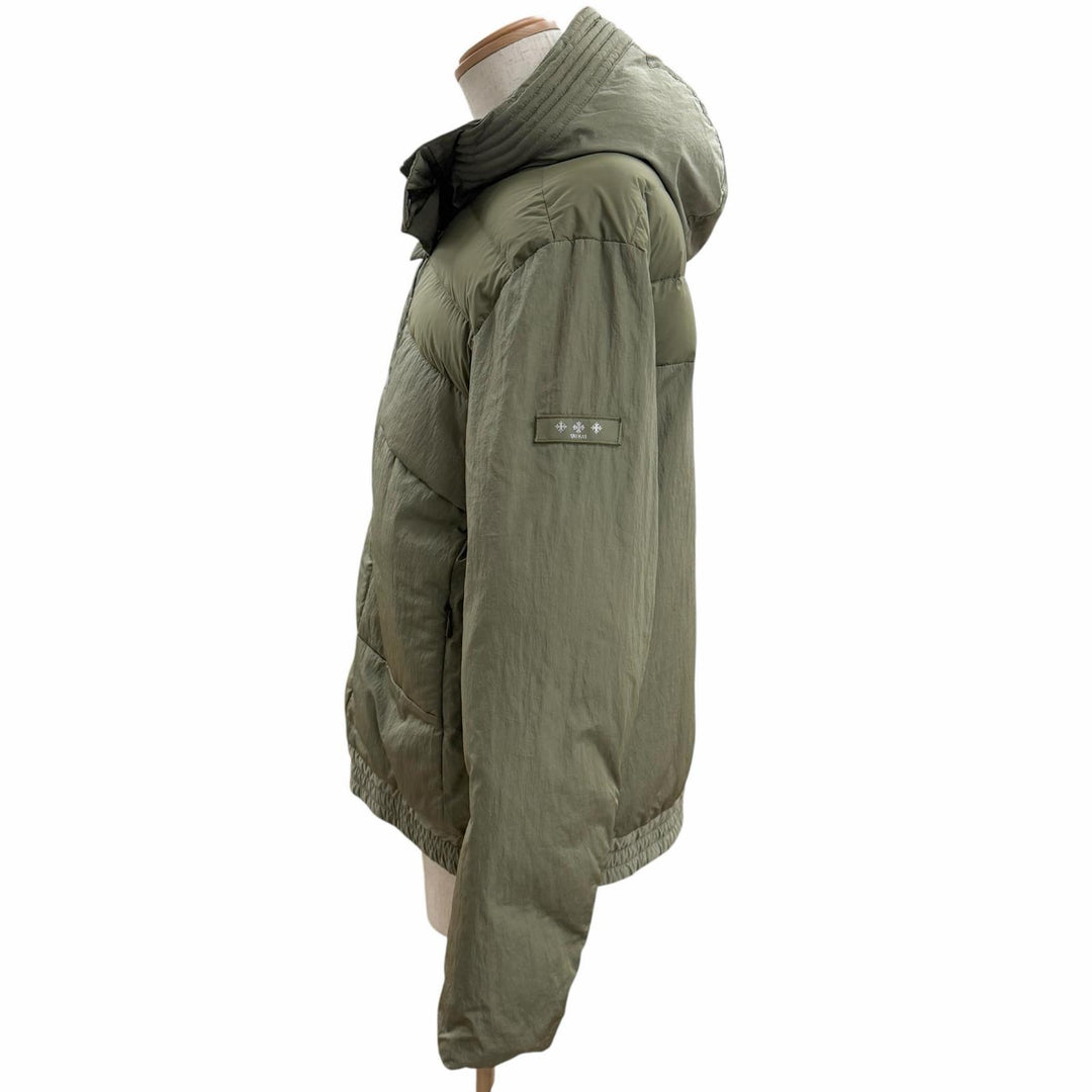 Pristine TATRAS Down jacket TOHLIMO Hooded khaki Nylon mens MTLA24A4196-D