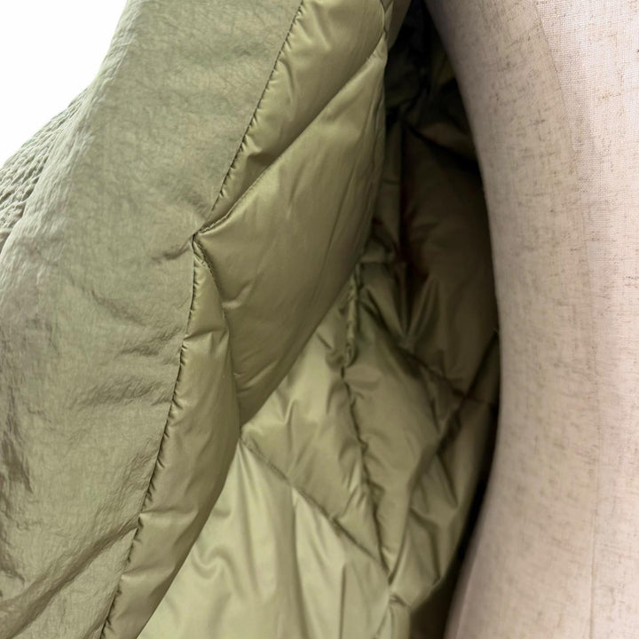 Pristine TATRAS Down jacket TOHLIMO Hooded khaki Nylon mens MTLA24A4196-D