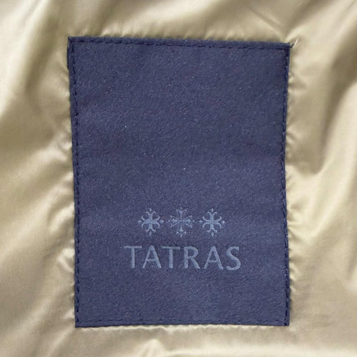 Pristine TATRAS Down jacket TOHLIMO Hooded khaki Nylon mens MTLA24A4196-D