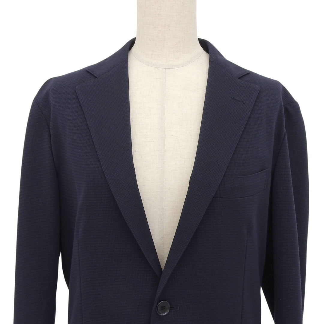 Excellent MACKINTOSH LONDON tailored jacket Navy polyester Women 36