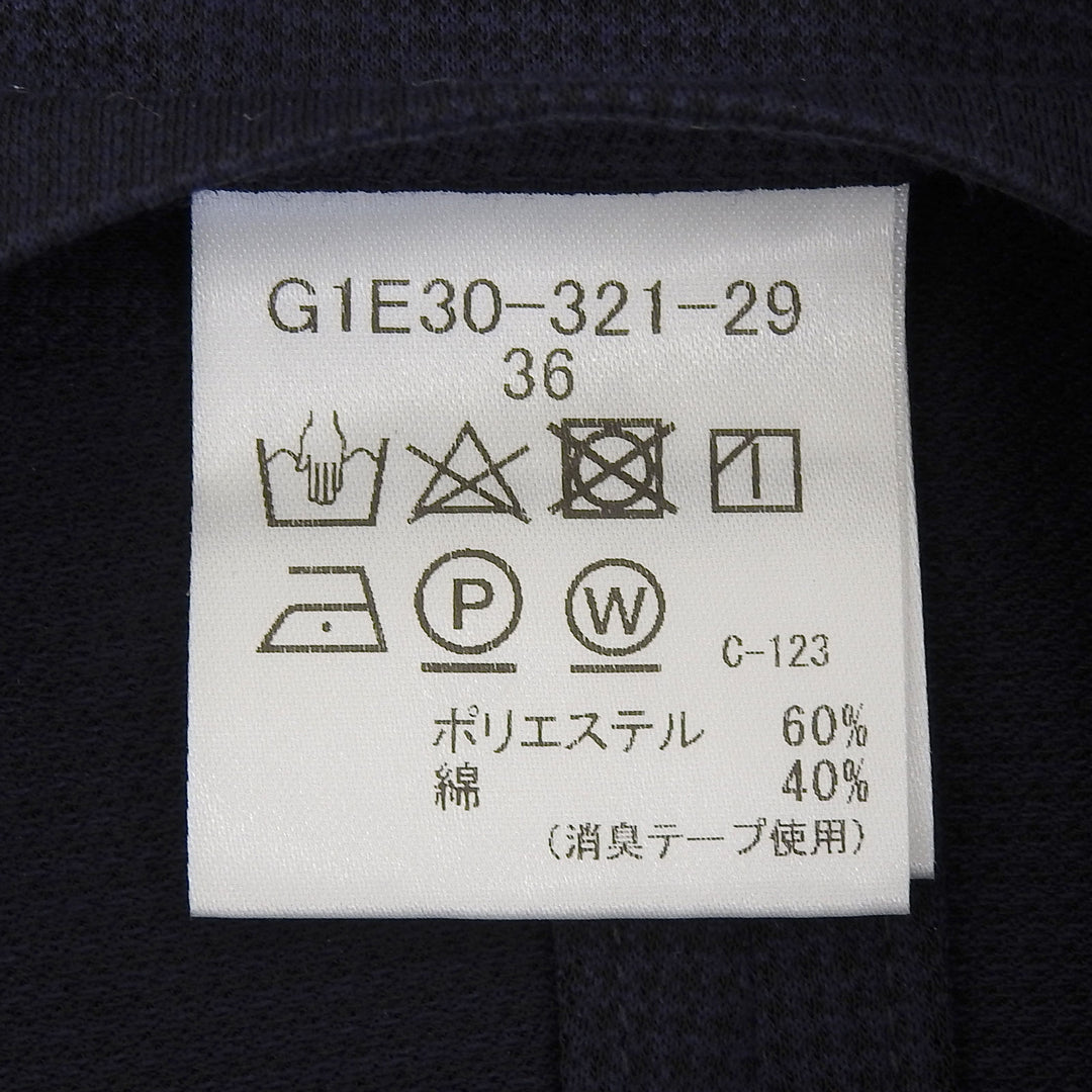 Excellent MACKINTOSH LONDON tailored jacket Navy polyester Women 36