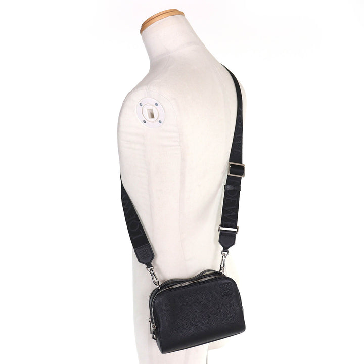 Excellent LOEWE Shoulder Bag Mini Crossbody Camera Bag Anagram 2-Way C660R41X02