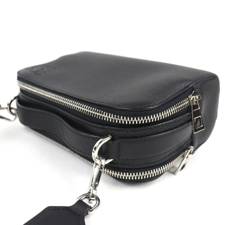 Excellent LOEWE Shoulder Bag Mini Crossbody Camera Bag Anagram 2-Way C660R41X02